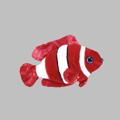 

ty Beanie Ba Jester The Fish(Red)