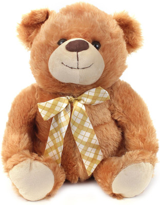 

Starwalk Teddy Bear Plush Brown with Multicolor Bow - 14.5 inch(Brown)