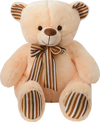 

Dimpy Stuff Bear with Strip Paws - 60 cm(Beige)