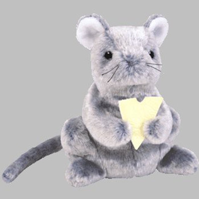 

ty Beanie Ba Cheddar The Mouse(Grey)