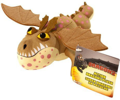 

Dreamworks Dragons How To Train Your Dragon 2 8" Plush Gronkle - 11.8 inch(Brown)