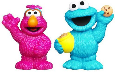 

Hasbro Playskool Sesame Street2Pack Cookie Monster And Telly - 24 inch(Pink)