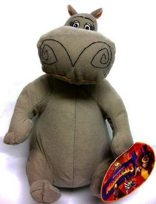 

The Toy Factory Madagascar 3 Europe'S Mosted Wanted 12" Gloria The Hippo(Grey)