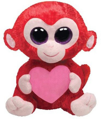 

ty Beanie Boos Charming Monkey(Red)