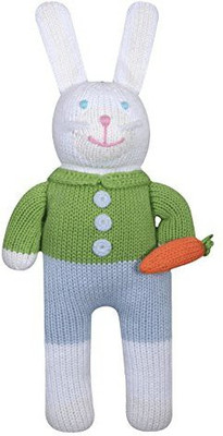 

Zubels Bunny Boy Collin 12" Ecofriendly Plush - 14 inch(White)