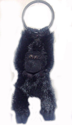 Evergreen Cute Black Hanging Monkey - 30 CM - 30 cm(Black)