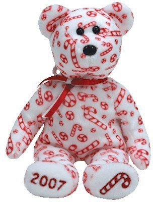 

ty Beanie Babies Candy Canes Bear White (Hallmark Exclusive) - 23.62 inch(White)