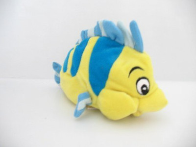 

Disney Mini Bean Bag Flounder 7"(Yellow)