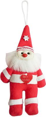

Indian Gift Emporium Soft Santa Claus Hanging Doll Christmas Gift - 7 inch(Red, White)