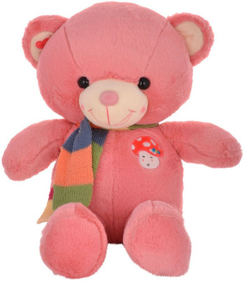 

Twisha Smiling Bear Mushroom Embroidery Medium - 20 inch(Pink)