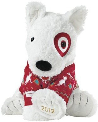 

Target Limited Edition Holiday Bullseye Dog Plush St Jude'S 2012(White)