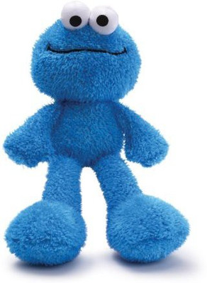

Gund Sesame Street Cookie Floppy Body Style 15" Plush(Blue)