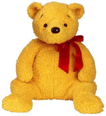 

Buddies 1 X Ty Beanie Poopsie The Bear(Yellow)