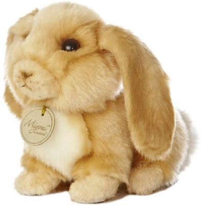 

Aurora World Miyoni Lop Eared Bunny 8" Plush - 6 inch(Brown)