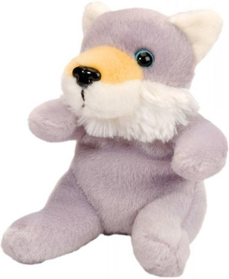 

Wild Republic Itsy Bitsy Wolf 4 5 inch W/Loop - 5 inch(Multicolor)