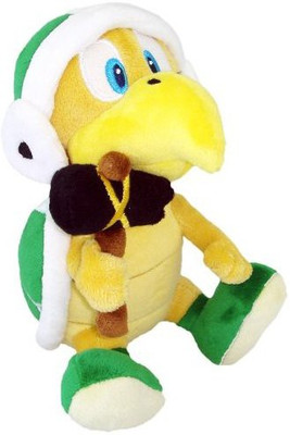 

Global Holdings Little Buddy Official Super Mario Plush 7" Hammer Bros - 8 inch(Yellow)