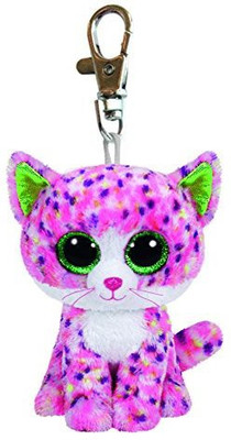 

ty Beanie Boos Sophie The Pink Cat Clip 3" Keychain(Pink)