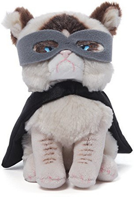 

Gund Grumpy Cat Superhero Beanbag Stuffed Animal Plush - 20 inch(Multicolor225)