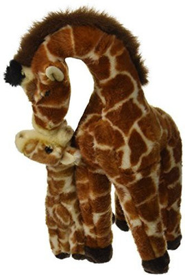

Aurora World Miyoni Giraffe With Calf Plush16" - 12 inch(Brown)