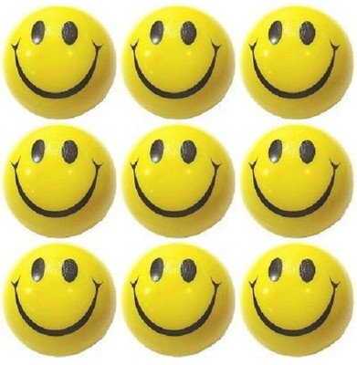 

Kosh Smiley Face Squeeze Stress Ball - 3 inch(Yellow)