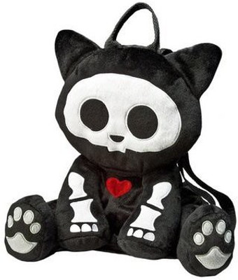 

Toynami Skelanimals Deluxe Backpack Kit Cat - 19.5 inch(Black)