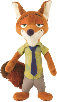 

Skylofts Original Disney Zootopia Stuffed Nick Soft Toy - 22 cm(Multicolor)