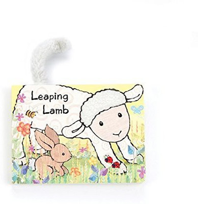 

Jellycat Leaping Lamb Book - 19 inch(White)
