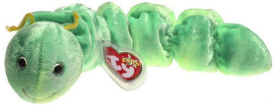 

ty Beanie Ba Squirmy The Worm(Green)