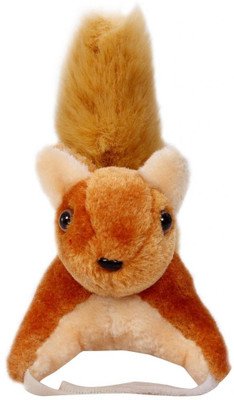 Tickles Squrrel Curtain holder 7 inch Brown Tickles Animals Soft Toys