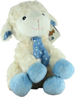 

Beverly Hills Teddy Bear Plush Rattle Blue Lamb Co(Brown)