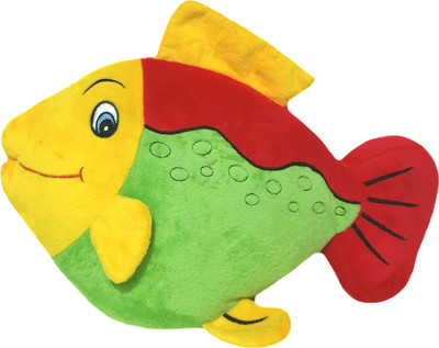 

Soft Buddies Fish Red & Green - 13 inch(Multicolor)