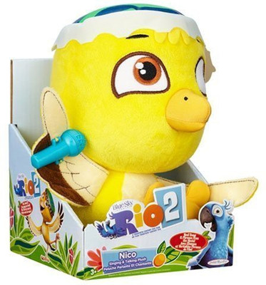 

Jakks Pacific Rio 2 Movie Plush Singing & Talking Nico - 10 inch(Yellow)