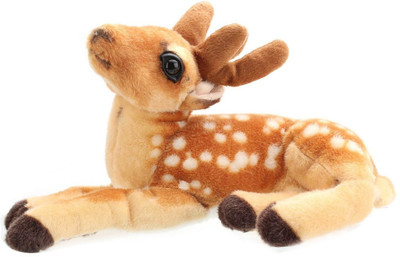 Nb Phoenix Stuffed Soft Plush Toy Kids Birthday Cute Deer - 40 cm(Brown)