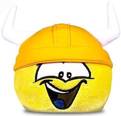 

Club Penguin Disney 4" Yellow Pet Puffle With Viking Hat(Yellow)