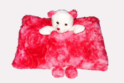 

Origin Teddy on Soft Pillow - 28 cm(Red)