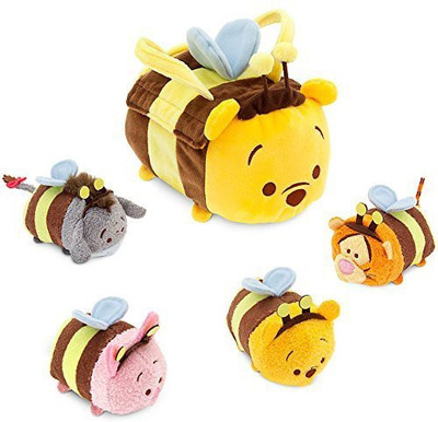 

Disney Winnie the Pooh Winnie the Pooh ''Tsum Tsum'' Plush Set 8 & 3 3/4 Plush - 24 inch(Multicolor120)