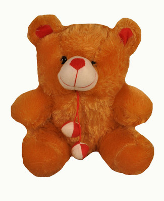 

Riya Enterprises Lattu Teddy - 34 cm(Brown)