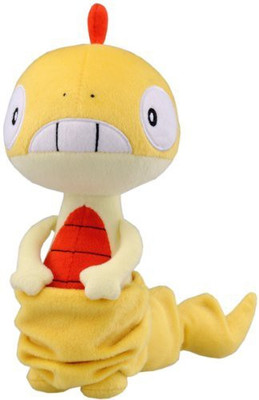 

Takara Tomy Pokemon Best Wishes Pokedoll Plush DollZuruggu/Scraggy - 25 inch(Multicolor)