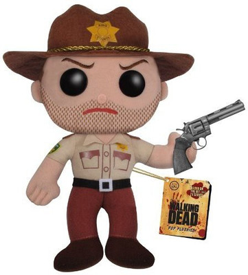 

Funko Walking Dead Rick Grimes Plush(Brown)