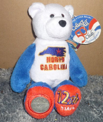 

Limited Treasures North Carolina State Quarter Bear 12(White)