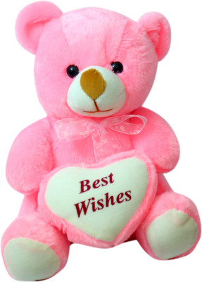 

Prachi Cuddly Bear With Heart Cm28 - 28 cm(Pink)
