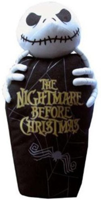 

NECA Nightmare Before Christmas Gravestone Inches Plush - 5.9 inch(Black)