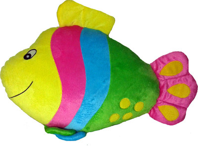 

Soft Buddies Multicolor Fish - 13 inch(Multicolor)
