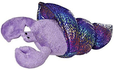 

Aurora World Sea Sparkles Hermit Crab Dione Plush11" Long - 14 inch(Purple)
