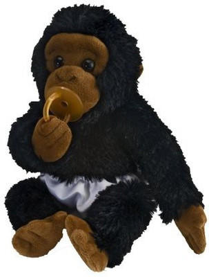 

Wild Republic Cuddle Babies Gorilla 10" Plush - 9 inch(Black)