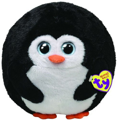 ty Beanie Ballz Avalanche The Penguin (Large)(Black)