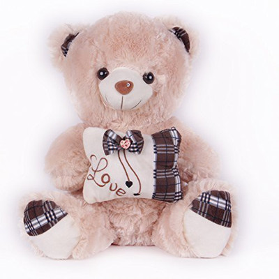 

V Golly Jolly Nx Love You Teddy - 35 cm(Brown)