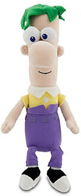 

Disney Ferb Plush Mini Bean Bag 10'' - 5 inch(Purple)
