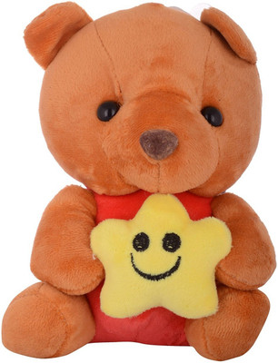 

Twisha Bear With Star Red 9 X 11 X 15 Cms - 15 cm(Multicolor)