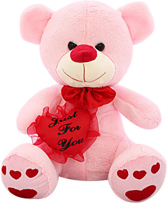 

DealBindaas Mr. Fluffy Bear Pink Valentine Soft Toy - 36 cm(Pink)